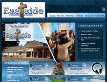 Tablet Screenshot of eastsidechristianchurch.com